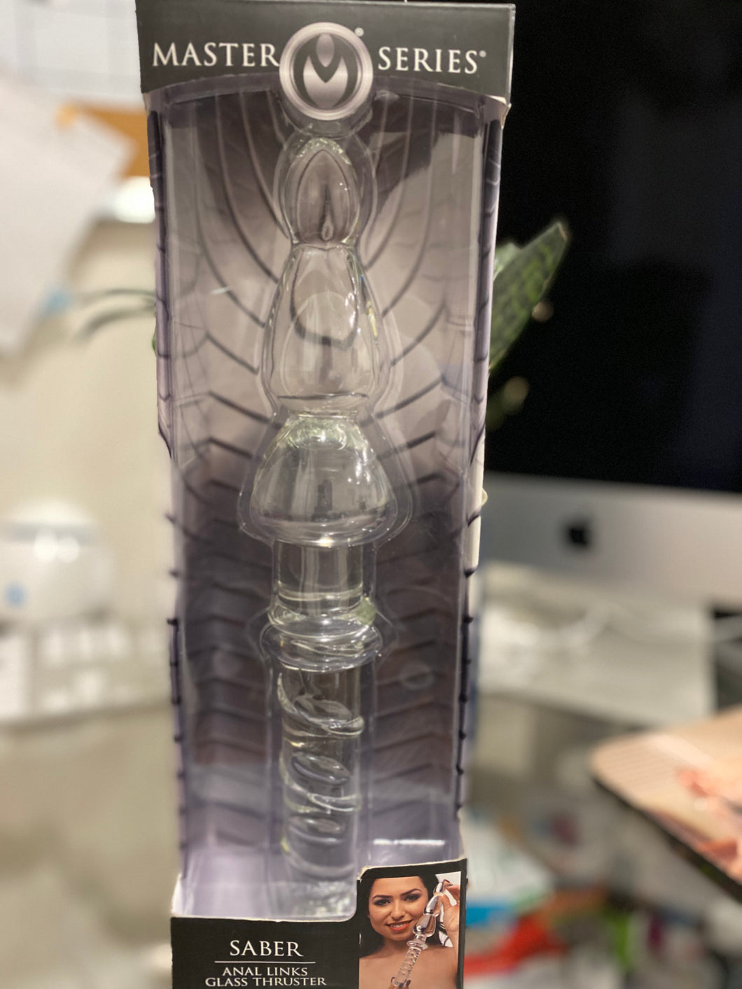 Saber Anal Links Glass Thruster