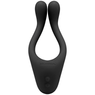 Tryst Multi Erogenous Zone Silicone Massager - Black DJ0990-05-BX